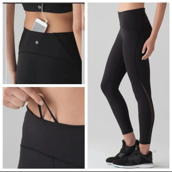 Lululemon Train Times 7/8 Pant Black Size 2 - Picture 10 of 10